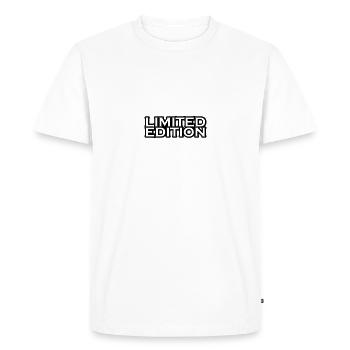 limited edition - T-shirt Premium bio Homme - blanc - Devant - Nico (187cm)