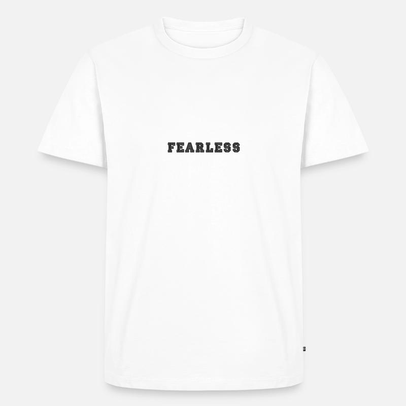 fearless - Männer Premium Bio T-Shirt - undefined