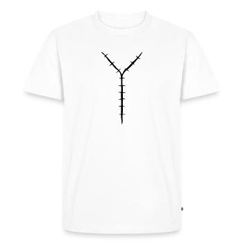 autopsy_scar - T-shirt Premium bio Homme - blanc - Devant - Nico (187cm)