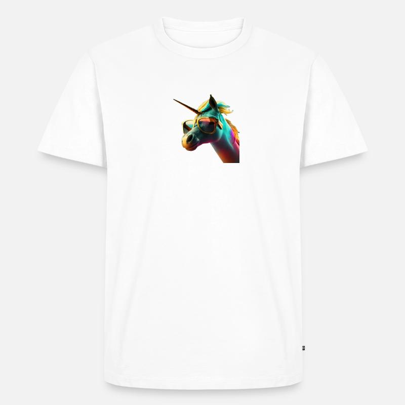Unicorn - Männer Premium Bio T-Shirt - undefined