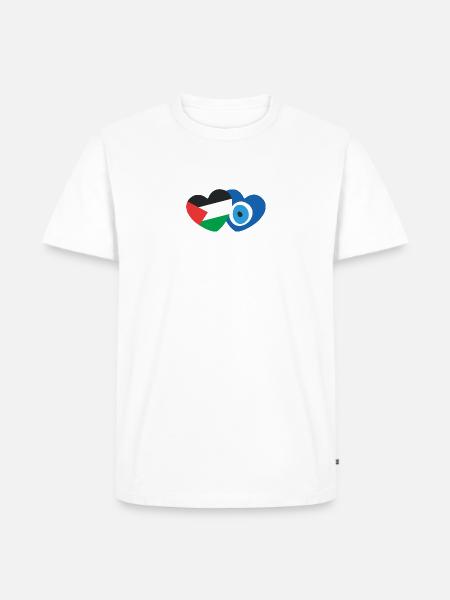 Nazar Palestine - Männer Premium Bio T-Shirt - Weiß