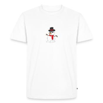 Stay cool - Men's Premium Organic T-Shirt - white - Front - Nico (187cm)