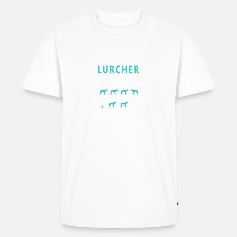 Hartnäckige Lurcher-Tricks - Männer Premium Bio T-Shirt - undefined