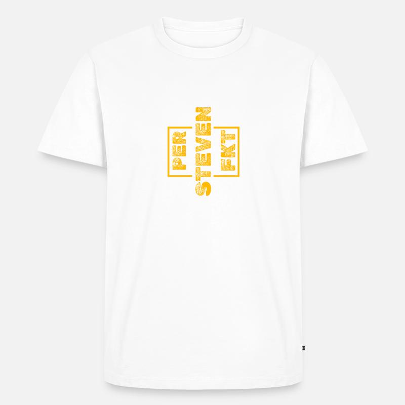 Perfekt Einzigartig Steven - Männer Premium Bio T-Shirt - undefined