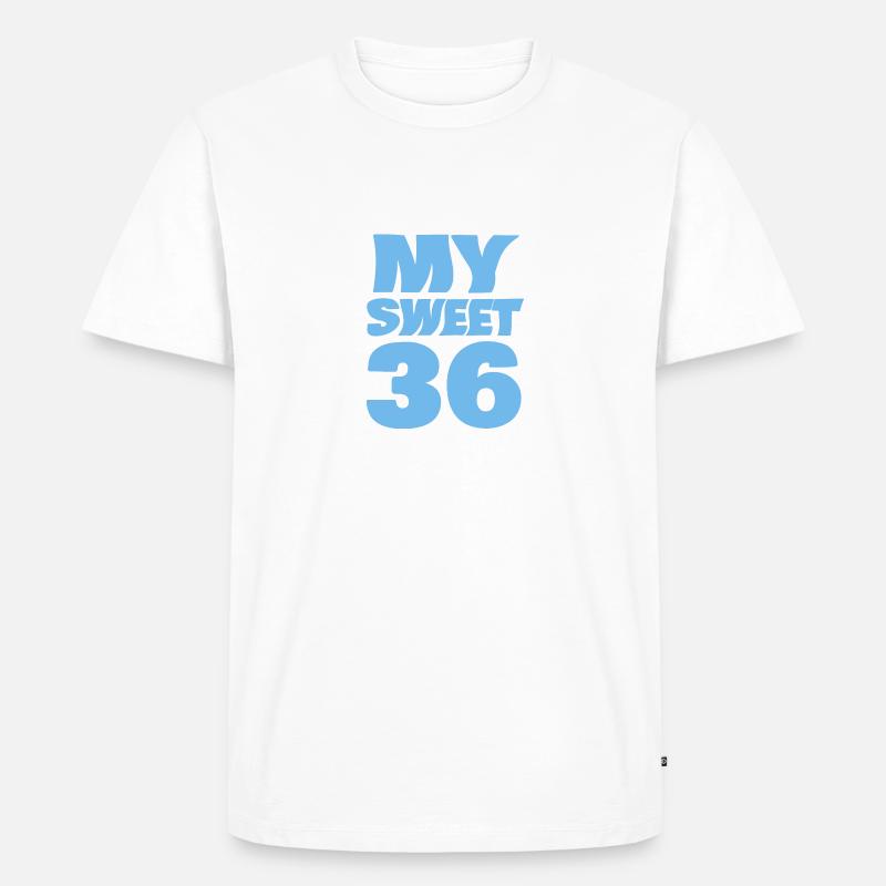 Süß 36 - Männer Premium Bio T-Shirt - undefined