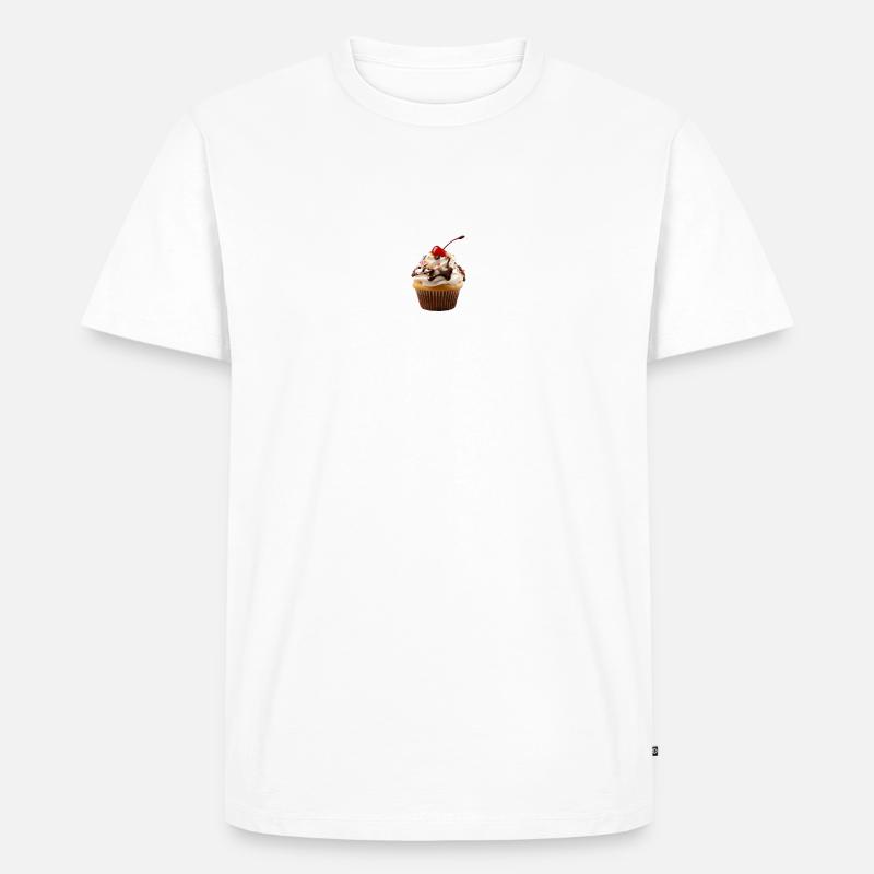 Cupcake 1 ws - Männer Premium Bio T-Shirt - undefined