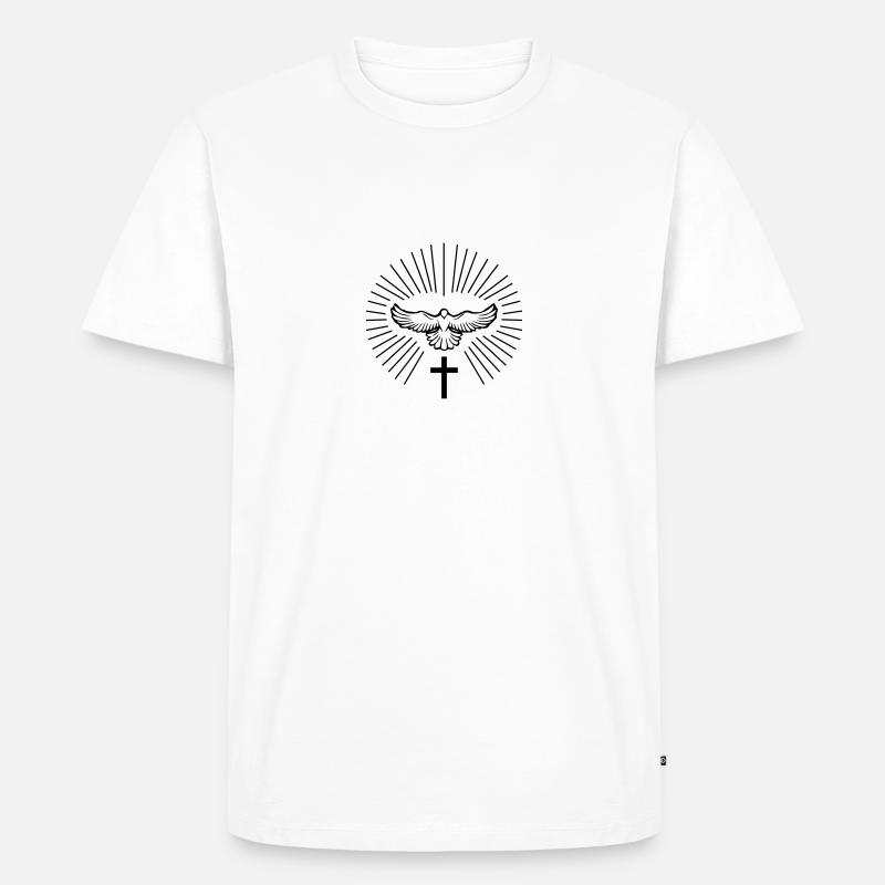 heiliger geist taube 01 - Männer Premium Bio T-Shirt - undefined