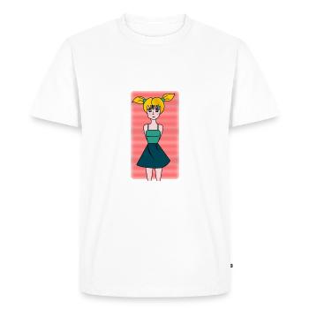 WIFE. DAUGHTER. ADOLESCENT. WOMEN'S DAY - Men's Premium Organic T-Shirt - white - Front - Nico (187cm)