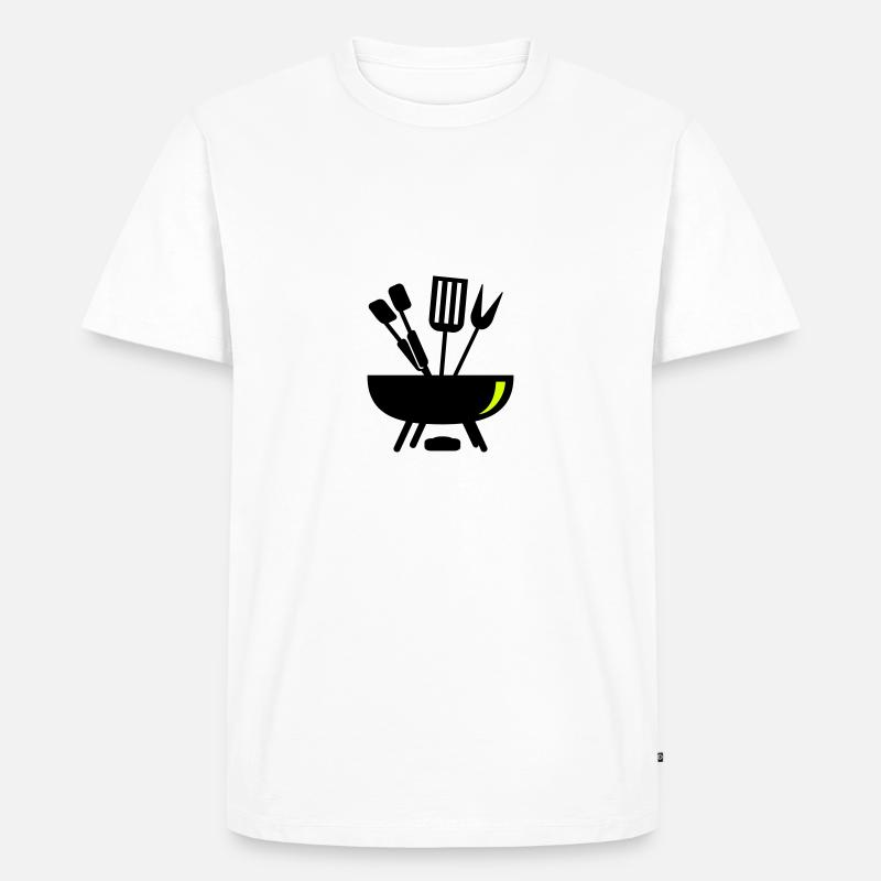 Wok (2c) - Männer Premium Bio T-Shirt - undefined