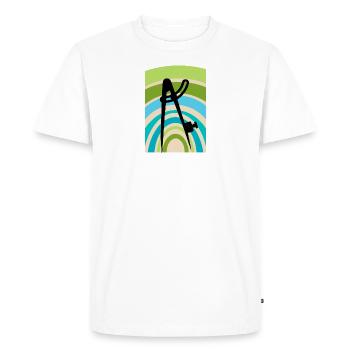 Architecture Architecte Construction de maison - T-shirt Premium bio Homme - blanc - Devant - Nico (187cm)