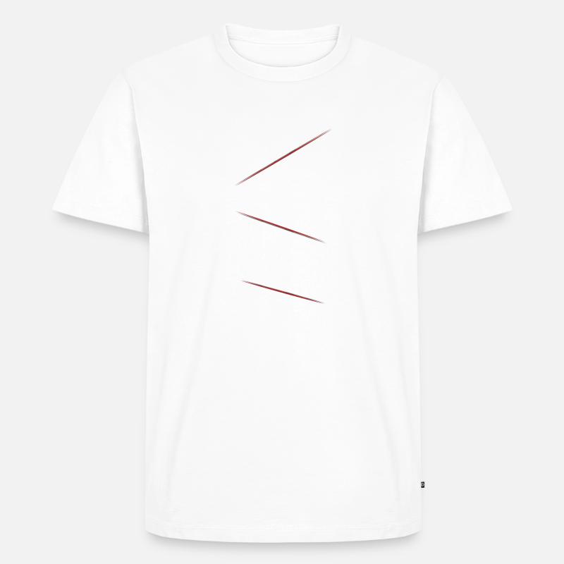 WIEDERBELEBEN - Männer Premium Bio T-Shirt - Weiß