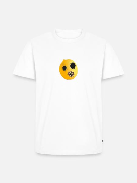 Saurer Zombie - Männer Premium Bio T-Shirt - Weiß