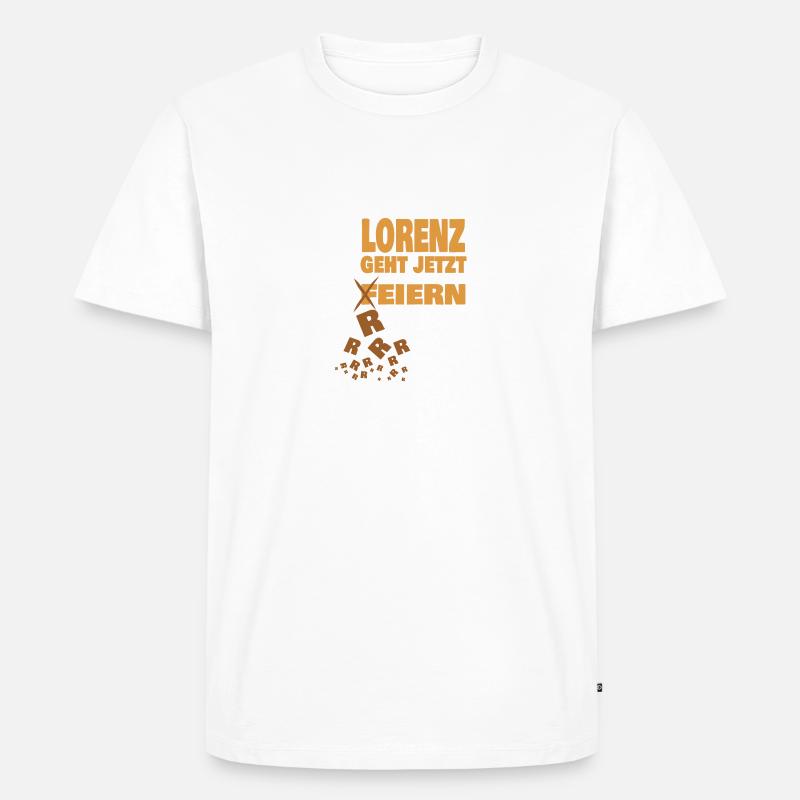 Jungeselle Lorenz - Männer Premium Bio T-Shirt - undefined