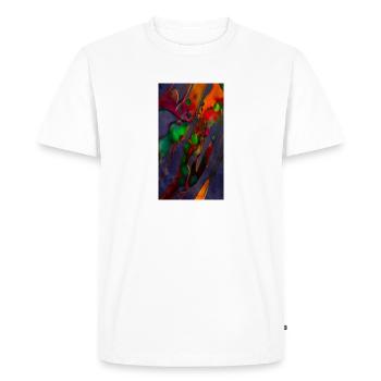 Jellfish - T-shirt Premium bio Homme - blanc - Devant - Nico (187cm)