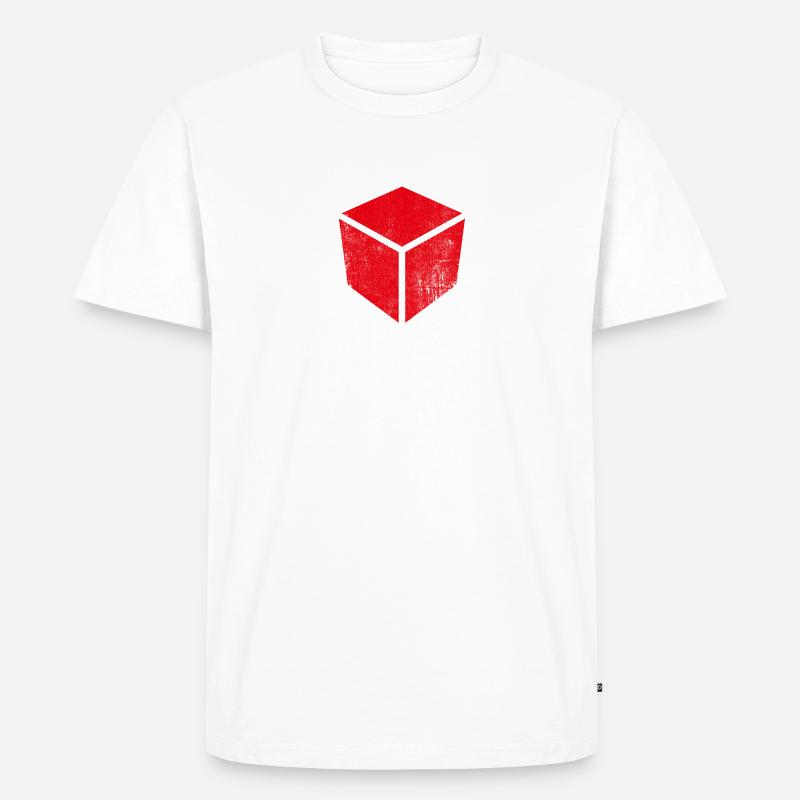 CUBER. Cubing-Cube-Cuber-Speedcubing - Männer Premium Bio T-Shirt - undefined