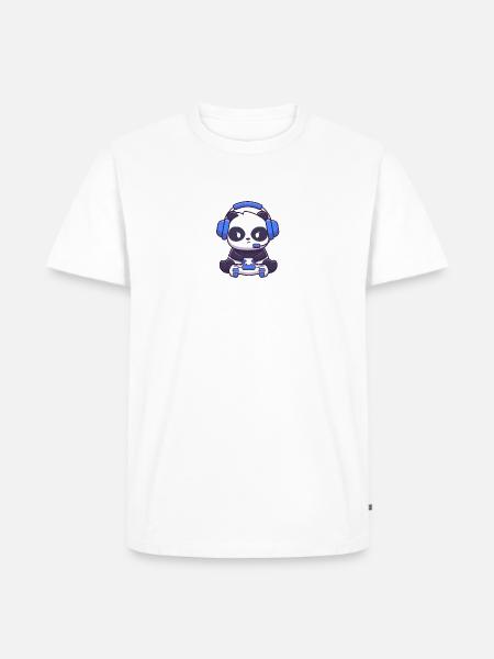 Dont talk im doing business - Männer Premium Bio T-Shirt - Weiß