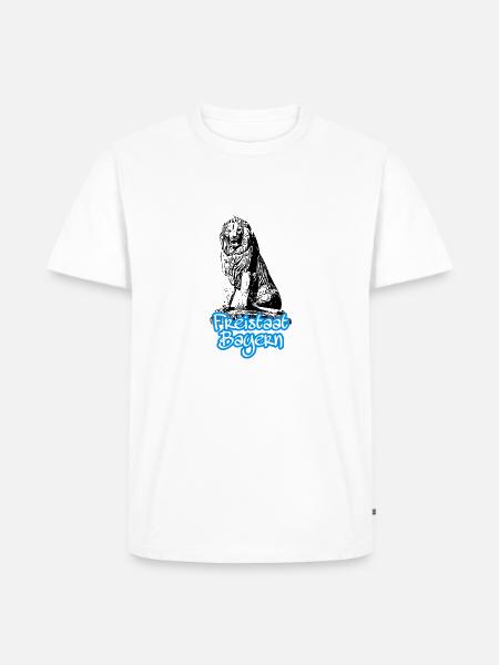 État libre de Bavière - T-shirt Premium bio Homme - blanc