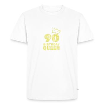 90 - T-shirt Premium bio Homme - blanc - Devant - Nico (187cm)