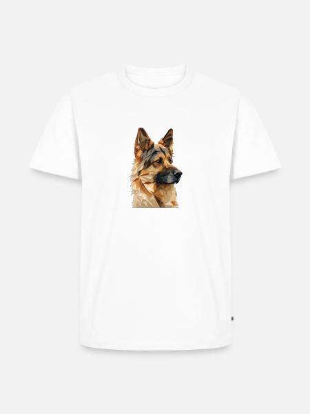 SHEEPDOG - Men's Premium Organic T-Shirt - white