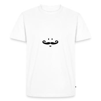 Chef cuisinier / chef cook (2c) - T-shirt Premium bio Homme - blanc - Devant - Nico (187cm)