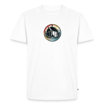 Ski à Lech am Arlberg Autriche - T-shirt Premium bio Homme - blanc - Devant - Nico (187cm)