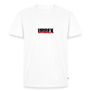 Urbex - Urban Exploration - Men's Premium Organic T-Shirt - white - Front - Nico (187cm)