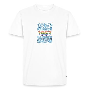 Arc 1967 - Men's Premium Organic T-Shirt - white - Front - Nico (187cm)