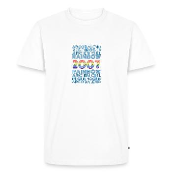 arc 2007 - Men's Premium Organic T-Shirt - white - Front - Nico (187cm)