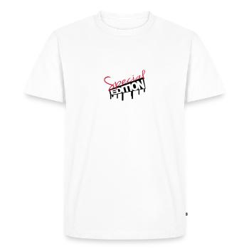 Special Edition Graffiti - T-shirt Premium bio Homme - blanc - Devant - Nico (187cm)