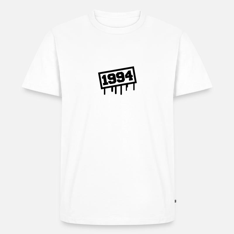 1994 - Männer Premium Bio T-Shirt - Weiß