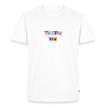 Theatre Kid - Men's Premium Organic T-Shirt - white - Front - Nico (187cm)