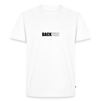 Backfish - Männer Premium Bio T-Shirt - Weiß - Vorne - Nico (187cm)