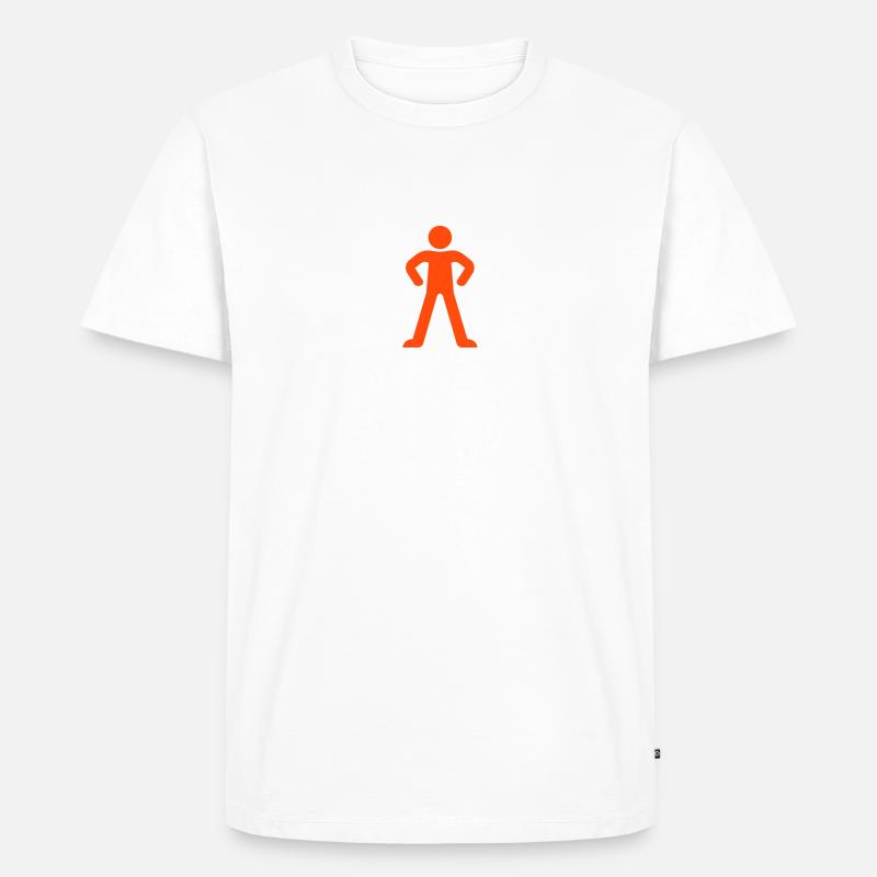 Trainer - déterminant - T-shirt Premium bio Homme - blanc