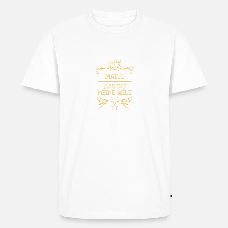 Mädchenname Maite - Männer Premium Bio T-Shirt - undefined