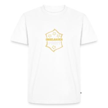 Gift for Organ Builders - Men's Premium Organic T-Shirt - white - Front - Nico (187cm)
