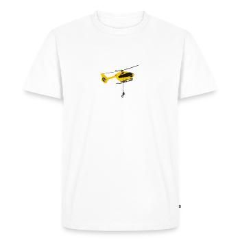 EC 145 AH145 Hubschrauber Helikopter Helicopter - Men's Premium Organic T-Shirt - white - Front - Nico (187cm)