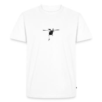 EC 145 AH145 Hubschrauber Helikopter Helicopter - Men's Premium Organic T-Shirt - white - Front - Nico (187cm)