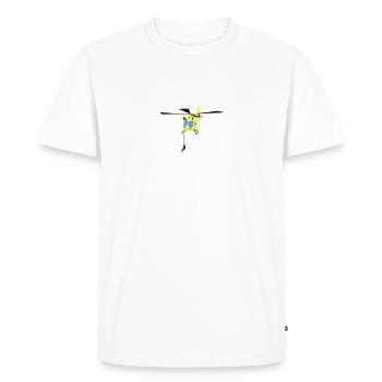 EC 145 AH145 Hubschrauber Helikopter Helicopter - Men's Premium Organic T-Shirt - white - Front - Nico (187cm)