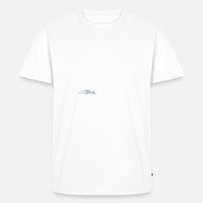 Schwalbenfahrer-Tasche - Männer Premium Bio T-Shirt - undefined