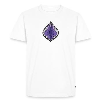 Vulve numérique - T-shirt Premium bio Homme - blanc - Devant - Nico (187cm)