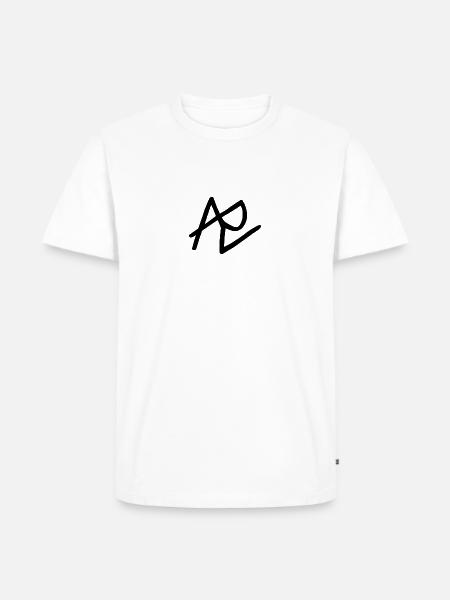 ARI Brand - Männer Premium Bio T-Shirt - Weiß