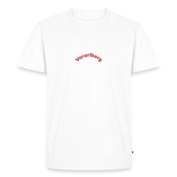Vorarlberg - T-shirt Premium bio Homme - blanc - Devant - Nico (187cm)
