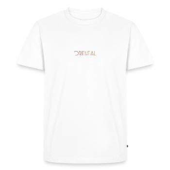 Street Oriental - Men's Premium Organic T-Shirt - white - Front - Nico (187cm)