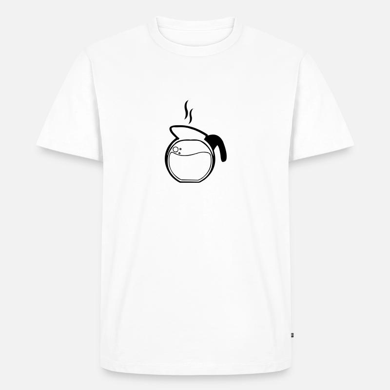 coffee - Männer Premium Bio T-Shirt - undefined