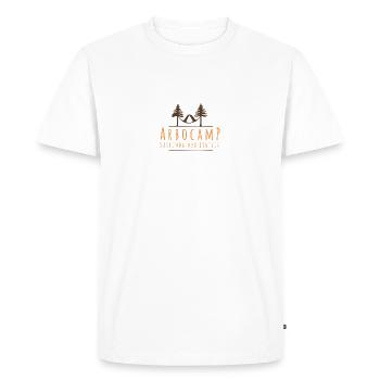 ArboCamp - T-shirt Premium bio Homme - blanc - Devant - Nico (187cm)