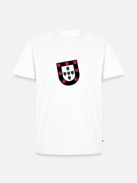 Ecusson portugal - T-shirt Premium bio Homme - blanc