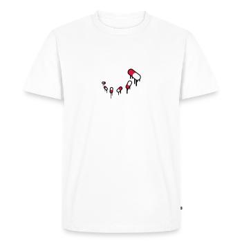 Medicine Pills - T-shirt Premium bio Homme - blanc - Devant - Nico (187cm)