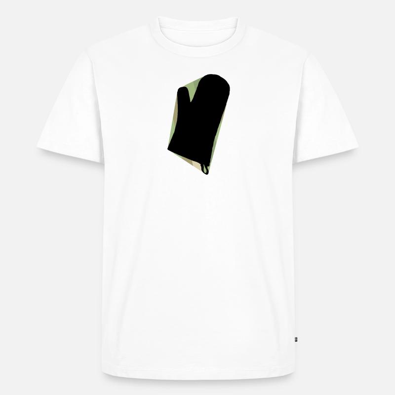 Backen Bäcker Bäcker - Männer Premium Bio T-Shirt - Weiß