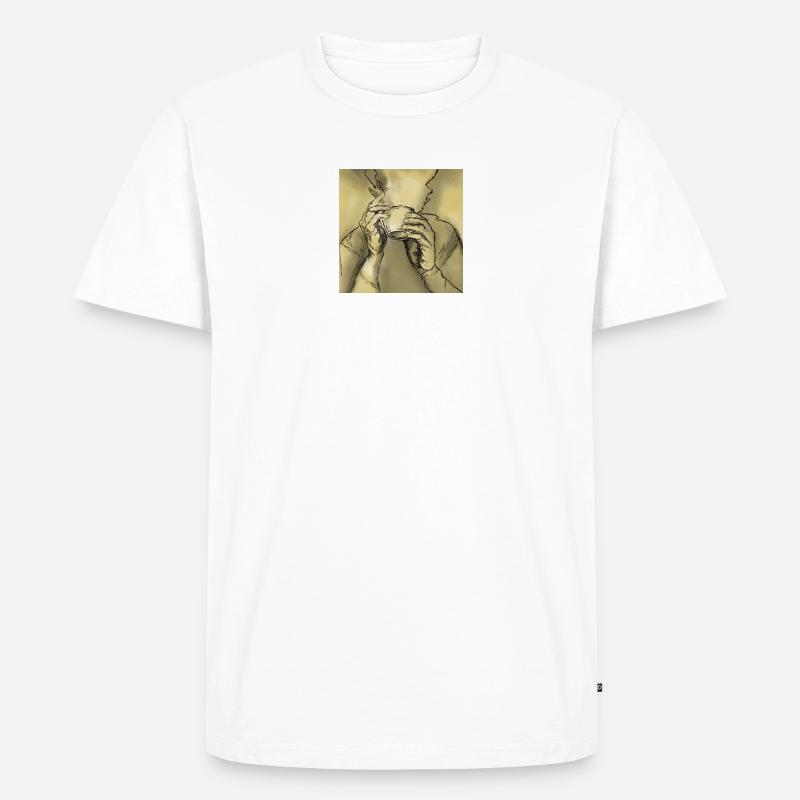 100e6d2e-bf9a-46fb-bc7b-516ae2e0bc30 - Men's Premium Organic T-Shirt - white