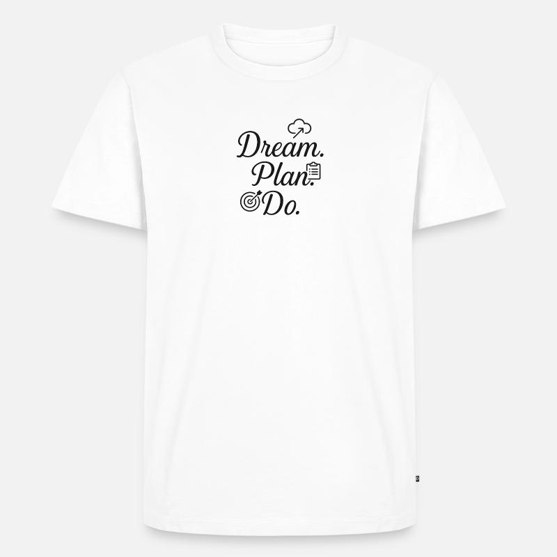 DO IT - Männer Premium Bio T-Shirt - undefined